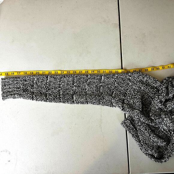 Vero Moda Women's Black/White Knit‎ Crop Cardigan Size XL - Picture 10 of 10